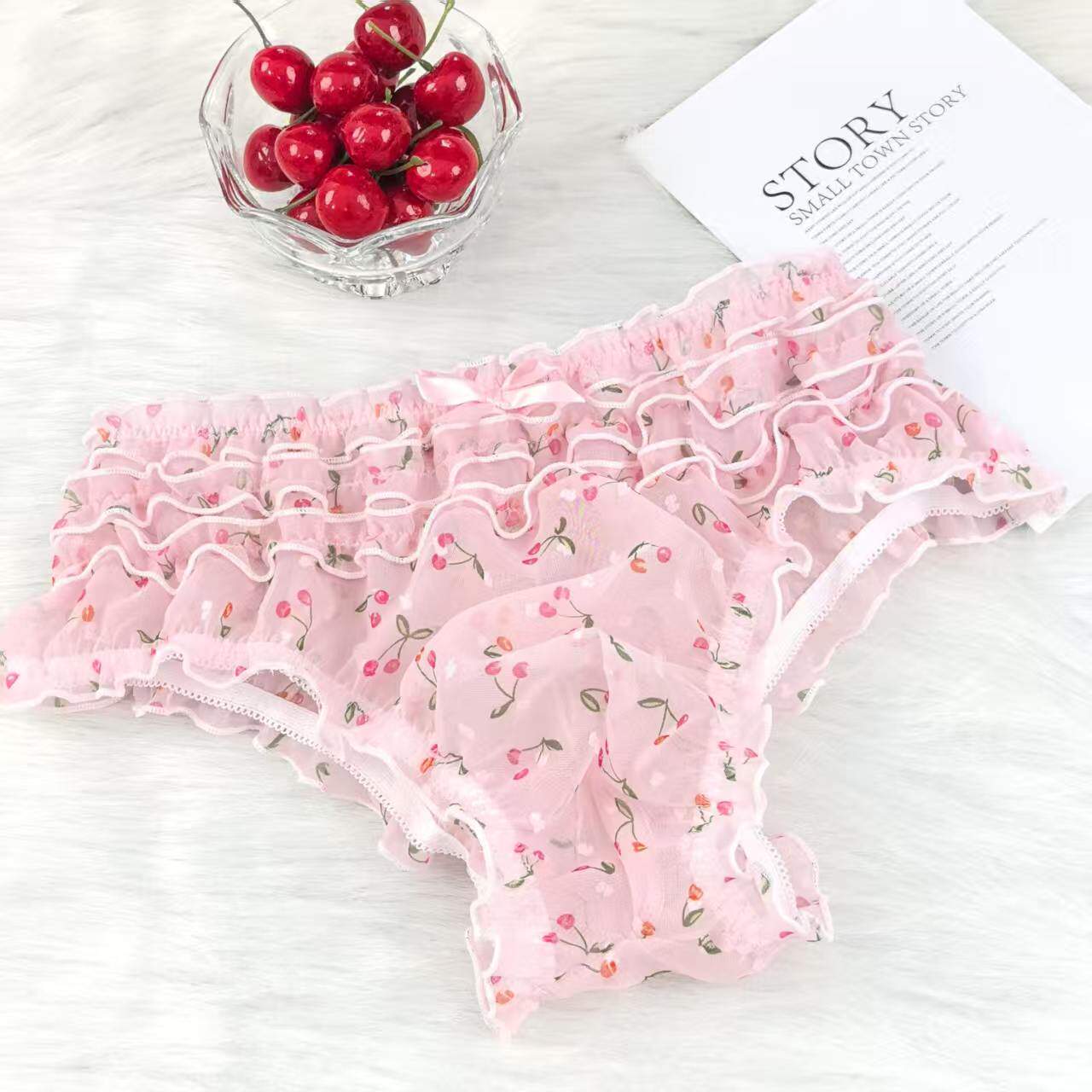 Cute Sweety Chiffon Man's Brie - Boxer Brief Pack Cotton ulasan dan harga
