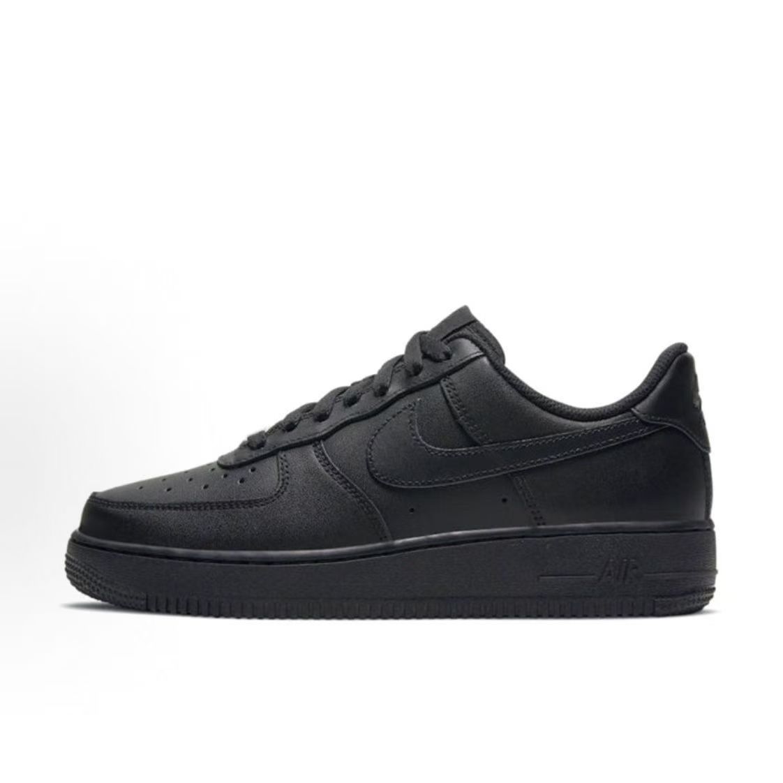 Nike Air Force 1 '07 all black - Nike Shoes Air Force 1 ulasan dan harga
