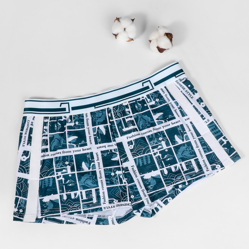 Men's underwear, men's pure co - Boxer Brief Pack Cotton ulasan dan harga