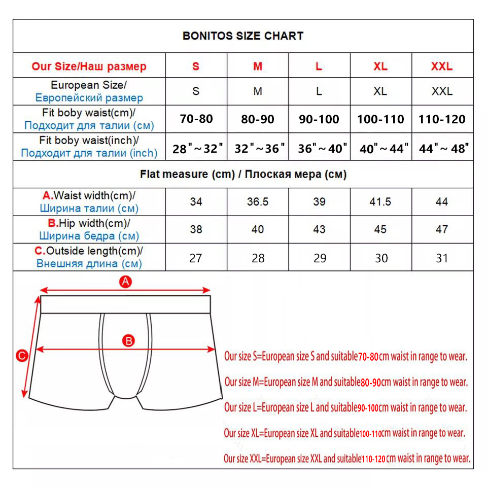 5 Pieces Print Cotton Men Unde - Boxer Shorts Modal ulasan dan harga