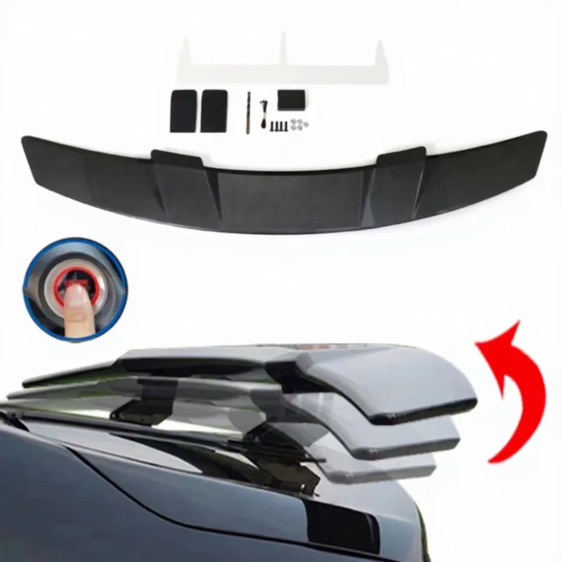 Carbon Fiber Spoiler Automatic - Bamboo Fiber Trunk ulasan dan harga