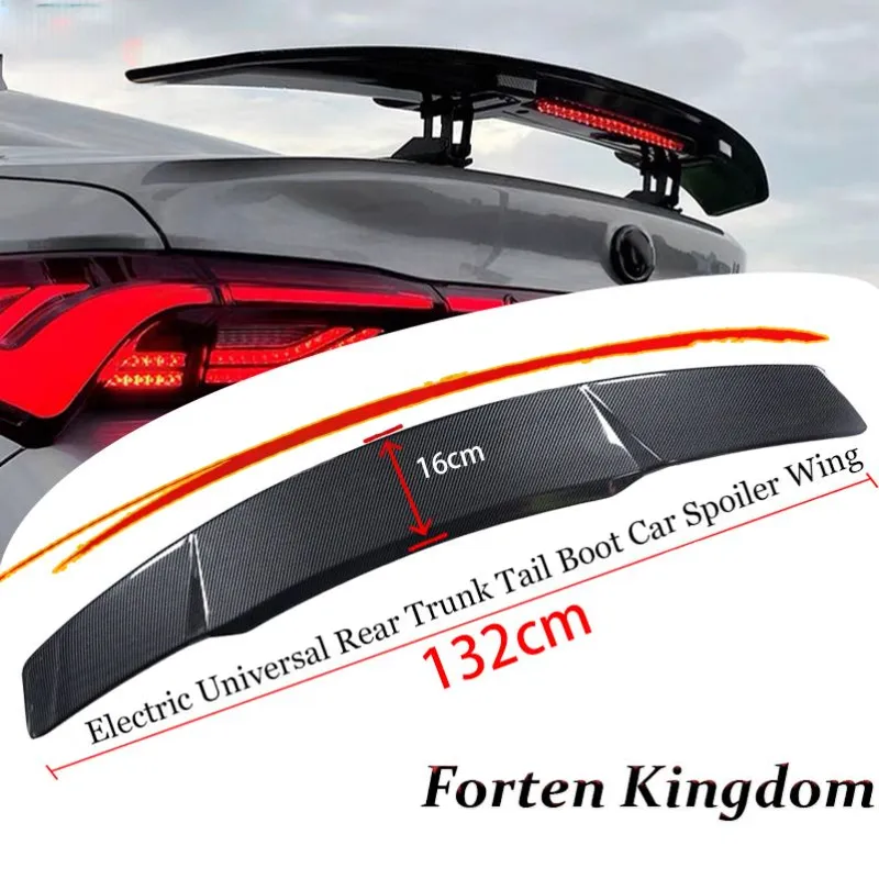 Carbon Fiber Spoiler Automatic - Bamboo Fiber Trunk ulasan dan harga