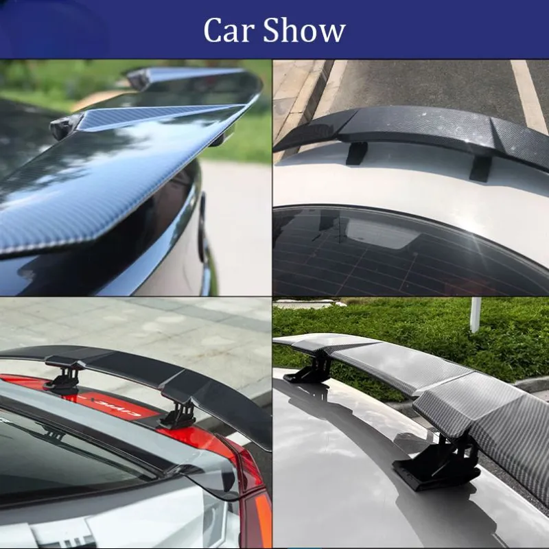Carbon Fiber Spoiler Automatic - Bamboo Fiber Trunk ulasan dan harga